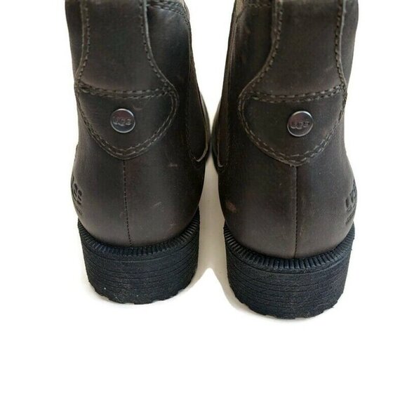 UGG Womens Sz 5.5 Bonham Boot III Fashion Waterproof Chelsea Slate Boots 1110129 - Picture 6 of 8
